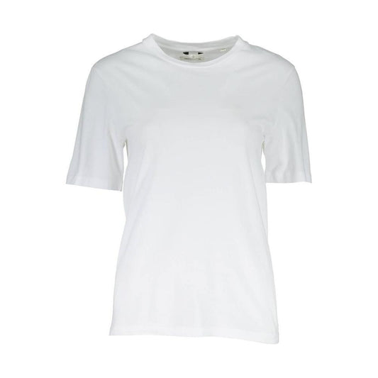 Gant White Cotton Men T-Shirt