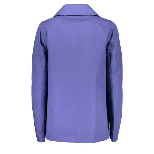 Gant Blue Cotton Jackets & Coat