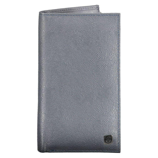 Sergio Tacchini Sergio Tacchini Blue Leather Men Wallet SE-12859 1728,67403481248,Bags,Blue,Men,Men - Bags,New with tags,Sergio Tacchini,Wallets - Men - Bags