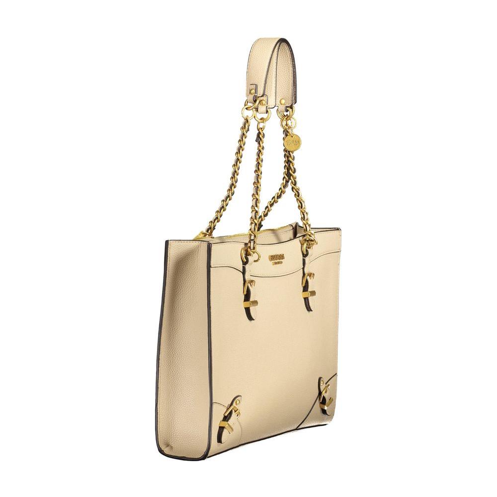 Front view with bag zipped and handles upright.