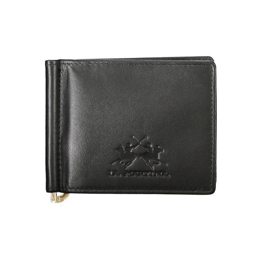 La Martina La Martina Black Leather Men Wallet LA-20577 1728,67403481248,Bags,Black,La Martina,Men,Men - Bags,New with tags,Wallets - Men - Bags