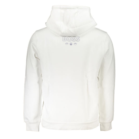 Hugo Boss Hugo Boss White Cotton Men Sweater BO-28182-S 1728,67403481248,Clothing,Hugo Boss,Men,Men - Clothing,New with tags,S,Sweaters - Men - Clothing,White