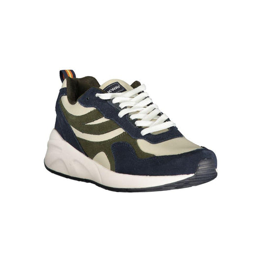 K-WAY K-WAY Sleek Blue Sneakers with Contrast Details KW-28325-EU40/US7