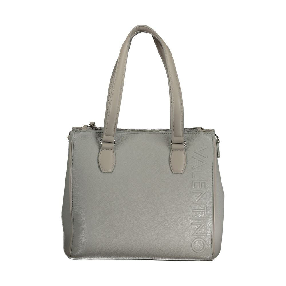 Mario Valentino Gray Polyethylene Handbag VA-29978
