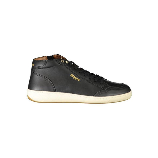 Blauer Blauer Black Polyester Sneaker BL-31656-EU41/US8 1728,67403481248,Black,Blauer,EU41/US8,Men,Men - Shoes,New with tags,Shoes,Sneakers - Men - Shoes