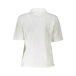 Tommy Hilfiger White Cotton Polo Shirt TO-36874-XS