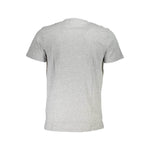 Cavalli Class Brown Cotton Men T-Shirt CA-37266-L