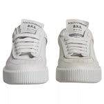 Dolce & Gabbana White Miami Leather Low Top Sneakers Shoes