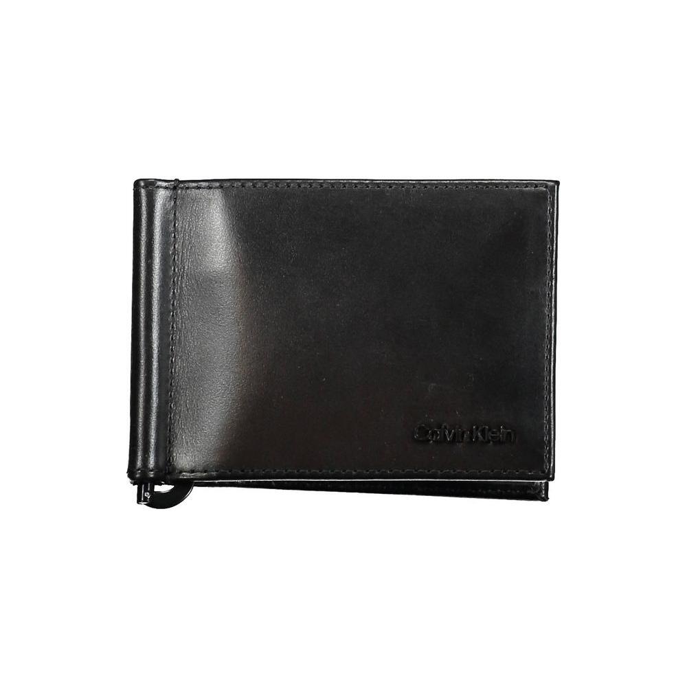 Calvin Klein Black Leather Men Wallet CA-38157