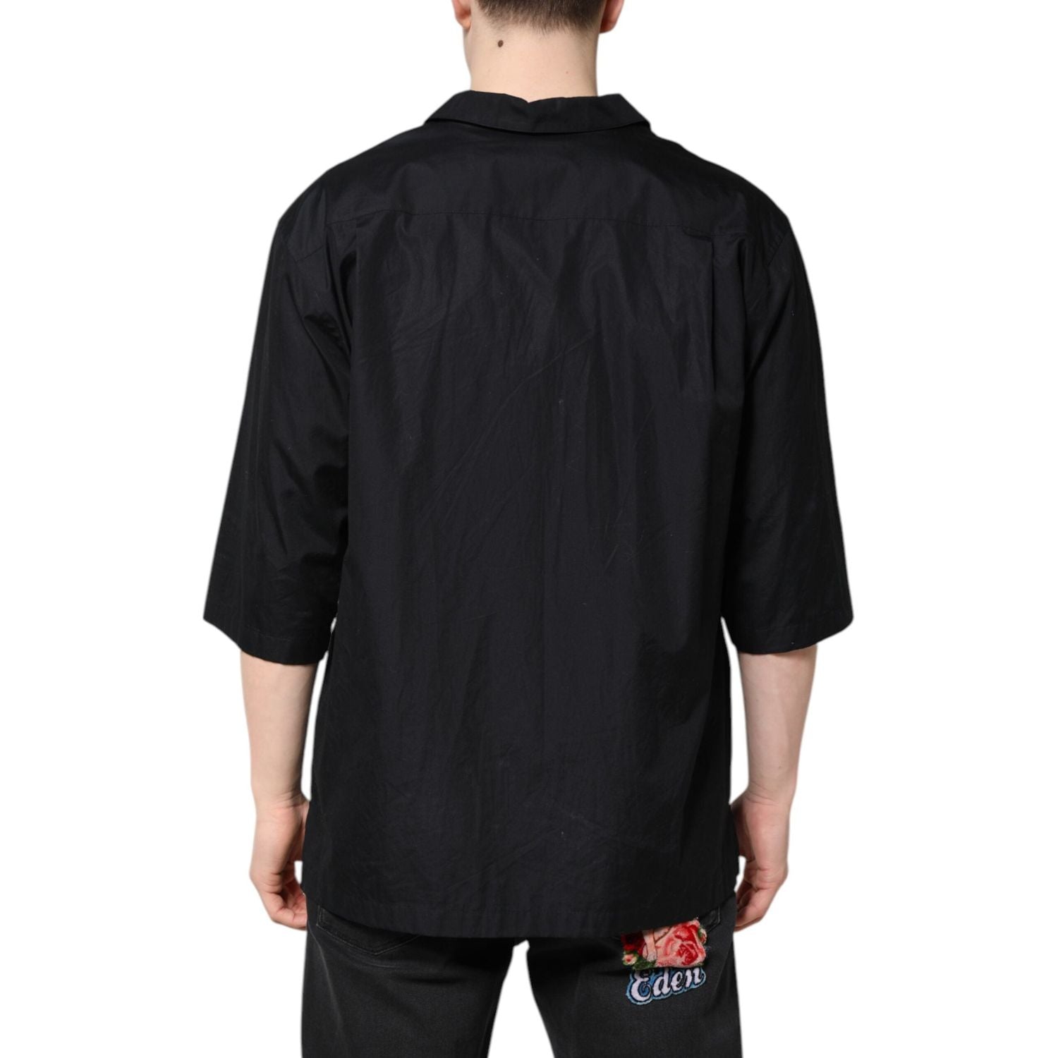 Front view with bag zipped and handles upright.
