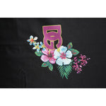 Dolce & Gabbana Black DG Floral Print Crew Neck T-shirt TSH90345-58