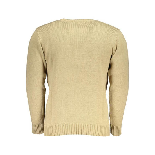 U.S. Grand Polo Beige Fabric Sweater