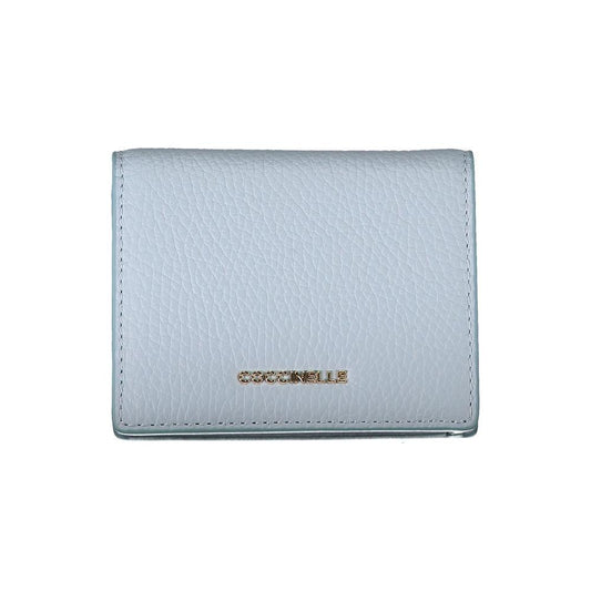 Coccinelle Light Blue Leather Women Wallet