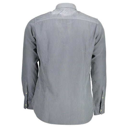 U.S. POLO ASSN. Blue Cotton Men Shirt US-36893-XL