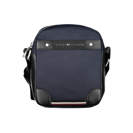 Tommy Hilfiger Blue Polyester Men Shoulder Bag TO-37552
