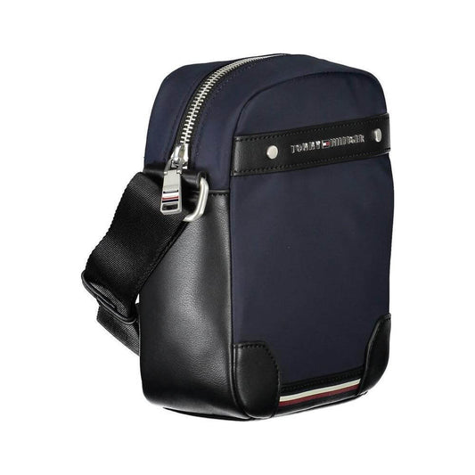 Tommy Hilfiger Blue Polyester Men Shoulder Bag TO-37552