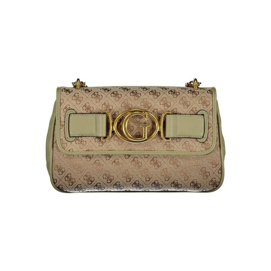 Guess Jeans Green Polyester Women Handbag