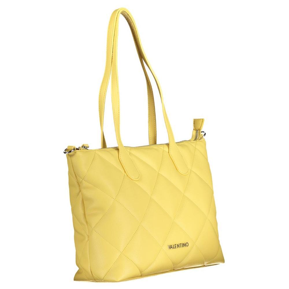 Mario Valentino Yellow Polyethylene Handbag VA-24299