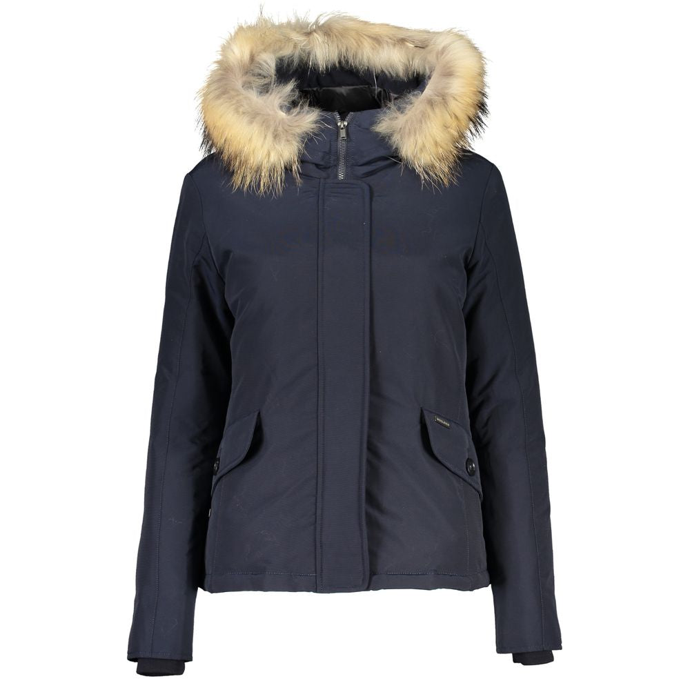 Woolrich Blue Cotton Women's Jacket