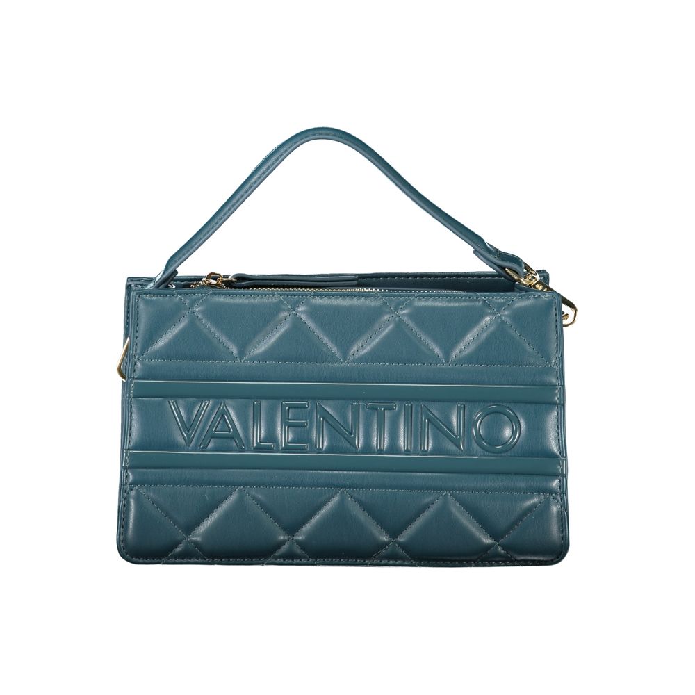 Mario Valentino Green Polyethylene Women Handbag with removable handle and adjustable shoulder strap.