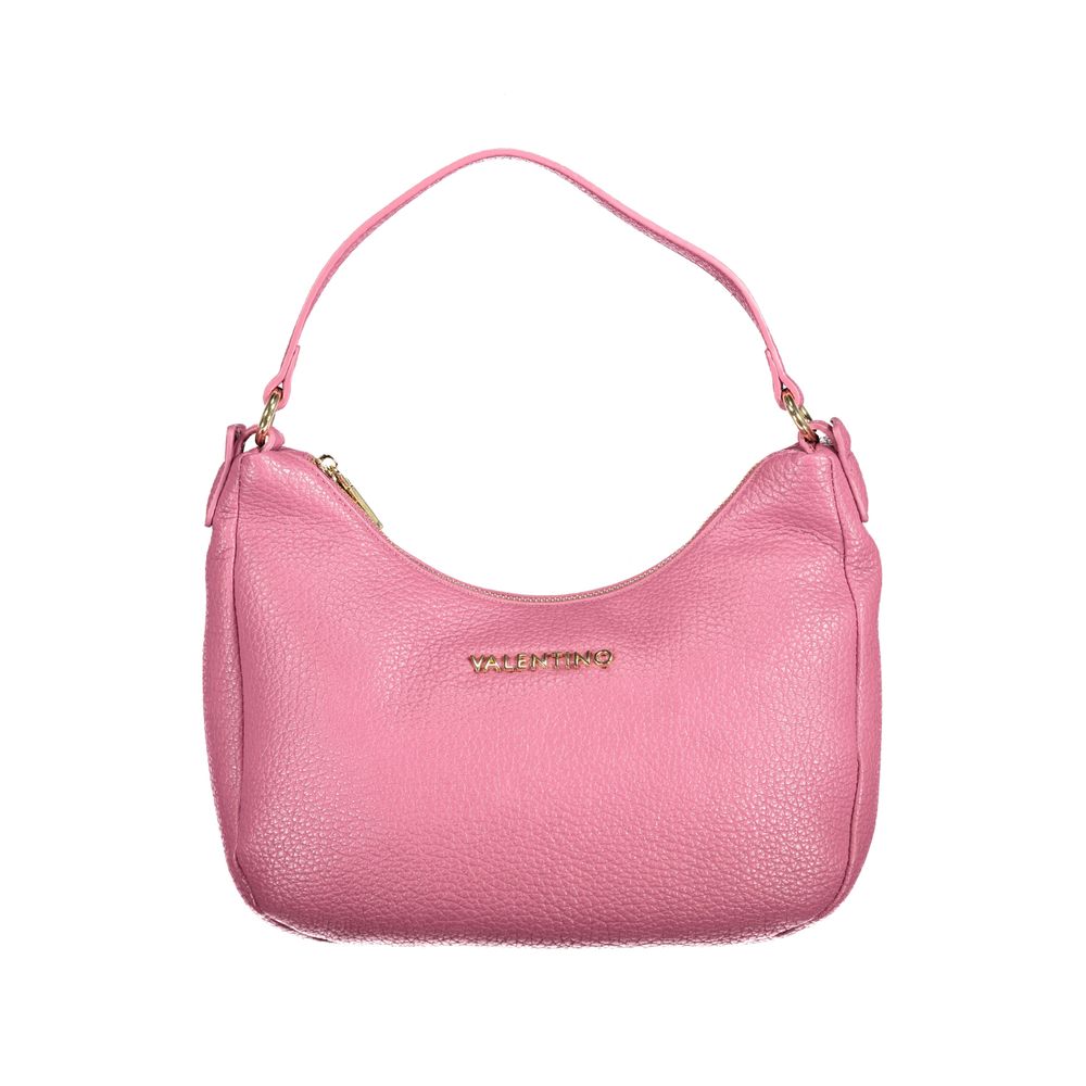 Front view with bag zipped and handles upright.