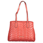 Mario Valentino Red Polyethylene Women Handbag
