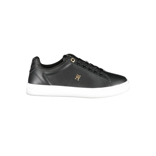 Tommy Hilfiger Black Polyester Sneaker TO-31486-EU36/US6