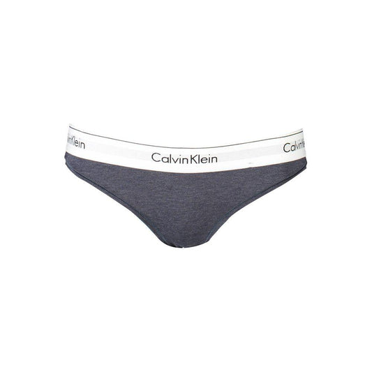 Calvin Klein Blue Cotton Women Brief