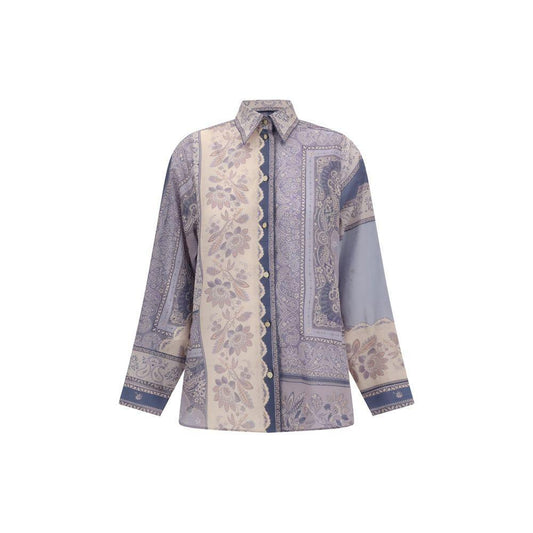 Zimmermann Lucky relaxed Shirt ZI-4322TSS252BLUBA-1