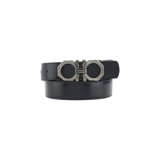 Ferragamo Ferragamo Reversible Belt FE-765787006-105 CM / 42 INCHES 105 cm / 42 Inches,1728,72470364320,95 cm / 38 Inches,Accessories,Belts - Men - Accessories,Black,Ferragamo,Men,Men - Accessories,New with tags