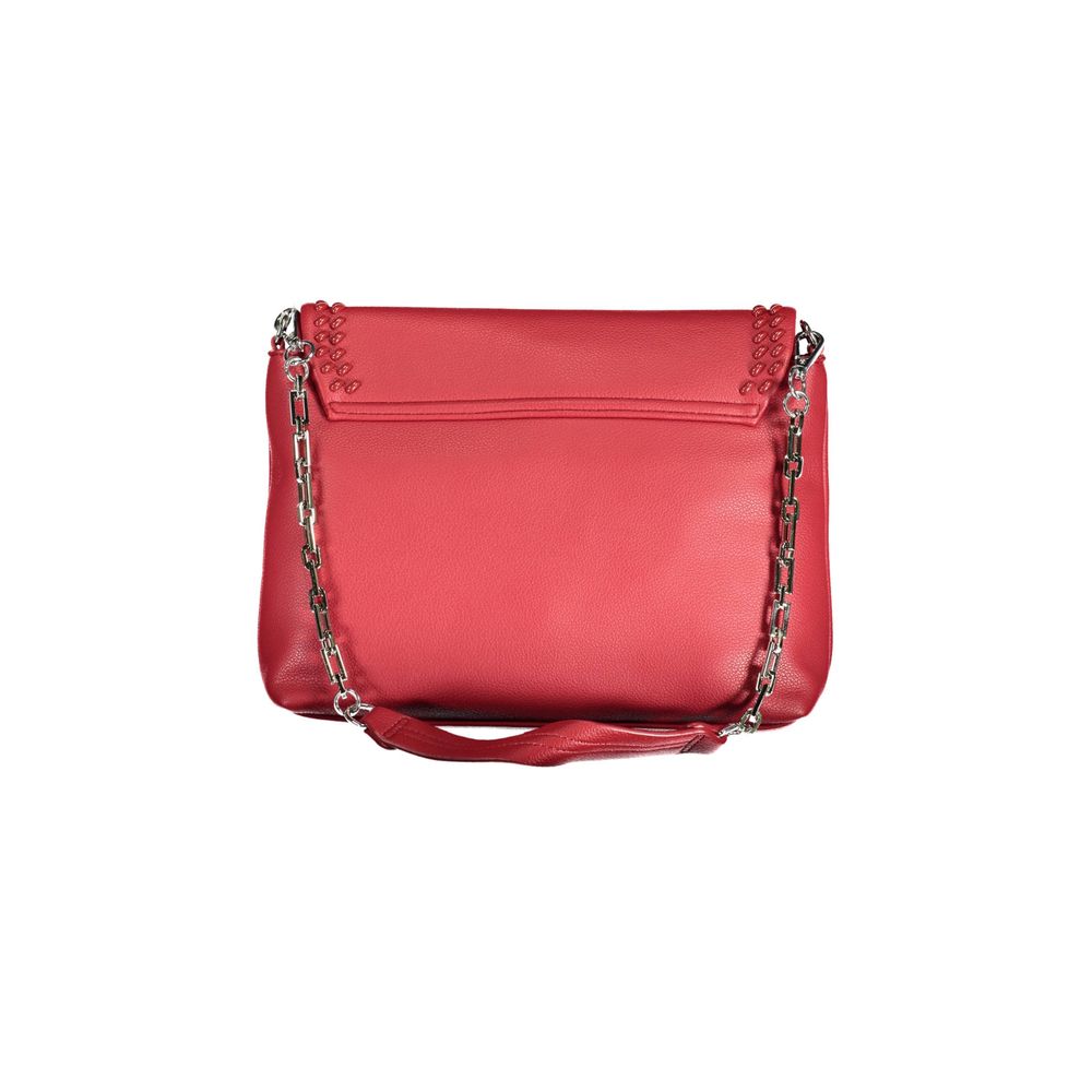 BYBLOS Rosso Polyurethane Women Handbag
