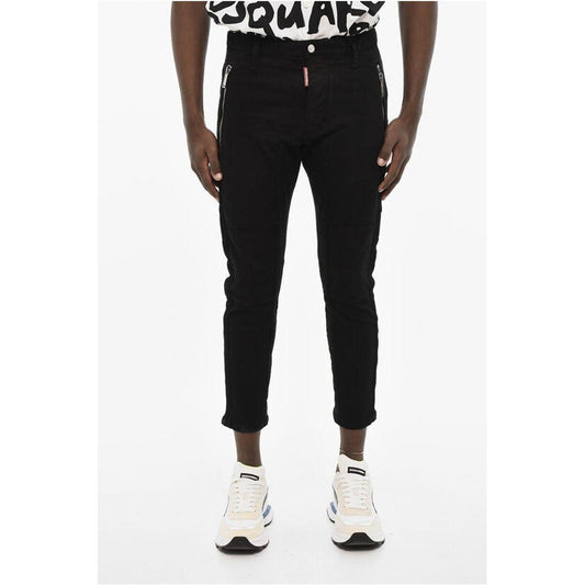 Dsquared² Black Cotton Jeans Denim