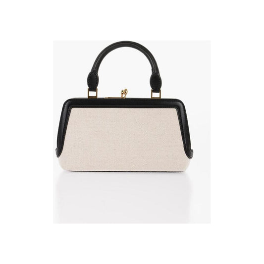 Jil Sander Canvas Minibag with Removable Shoulder Strap