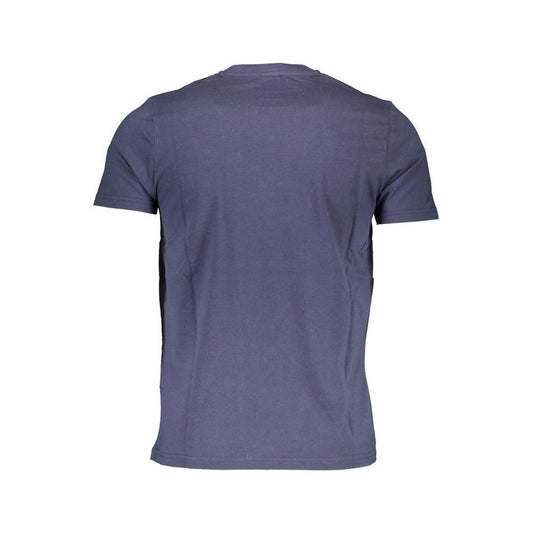 North Sails Blue Cotton Men T-Shirt
