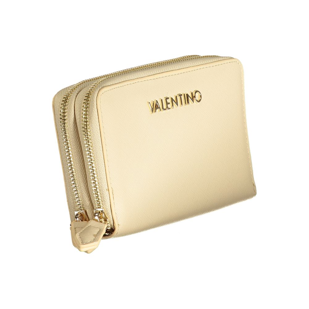 Mario Valentino Beige Polyethylene Wallet
