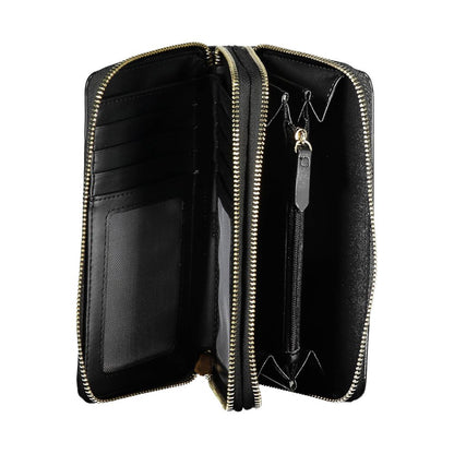 Mario Valentino Black Polyethylene Women Wallet
