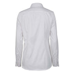 Made in Italy White Cotton Women's Shirt LO-15405-S