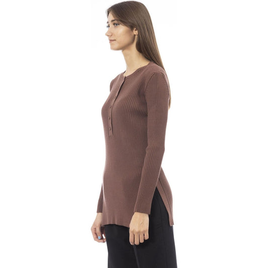 Alpha Studio Sweaters Sweaters Alpha Studio Dim Gray