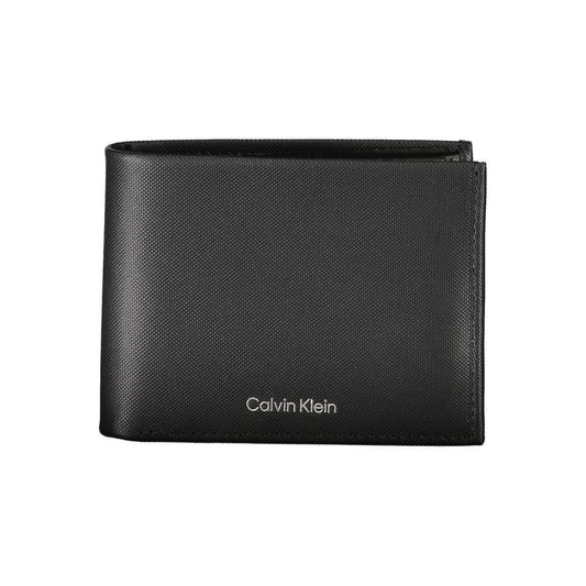Calvin Klein Elegant Black Leather Wallet with RFID Blocking CA-25994