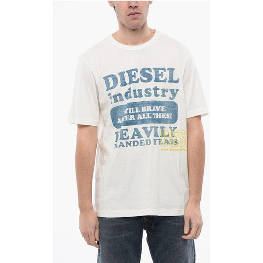 Diesel RED TAG Printed Soft Jersey T-JUST-N9 Crew-neck T-Shirt