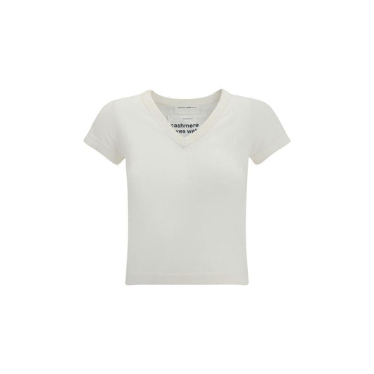 Extreme Cashmere Extreme Cashmere Knit T-Shirt EX-40414911TU05SOW-ONE SIZE 1728,72470364320,Clothing,Extreme Cashmere,New with tags,One Size,Tops & T-Shirts - Women - Clothing,White,Women,Women - Clothing