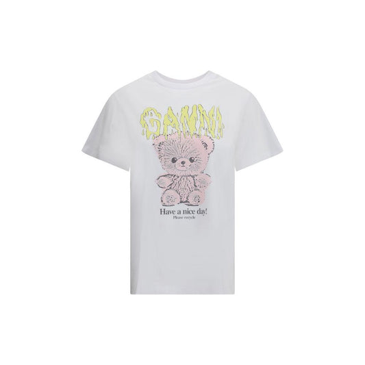 Ganni Ganni Have a Nice Day T-Shirt GA-T4289151-M 1728,72470364320,Clothing,Ganni,M,New with tags,S,Tops & T-Shirts - Women - Clothing,White,Women,Women - Clothing