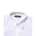 Dolce & Gabbana White Cotton GOLD Long Sleeves Formal Shirt TSH906819-40