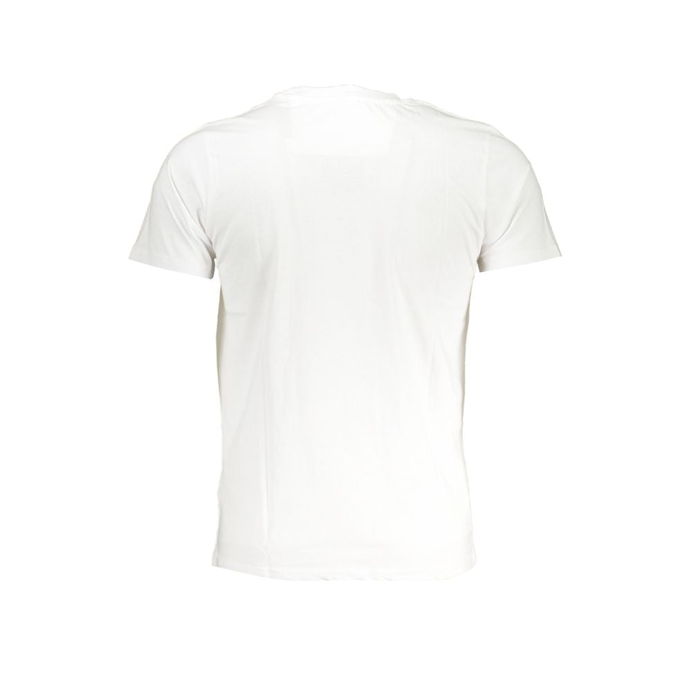 Cavalli Class White Cotton T-Shirt CA-28475-L