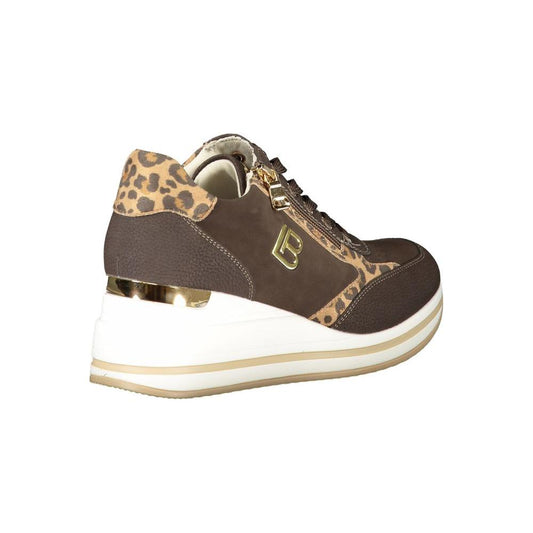 Laura Biagiotti Laura Biagiotti Brown Polyester Women Sneaker LA-32811-EU38/US8 1728,67403481248,Brown,EU38/US8,EU39/US9,Laura Biagiotti,New with tags,Shoes,Sneakers - Women - Shoes,Women,Women - Shoes