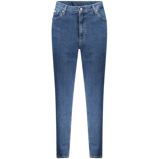 Calvin Klein Blue Cotton Jeans & Pant CA-34435-25 L28