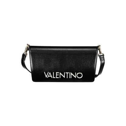 Mario Valentino Black Polyethylene Women Handbag with adjustable strap