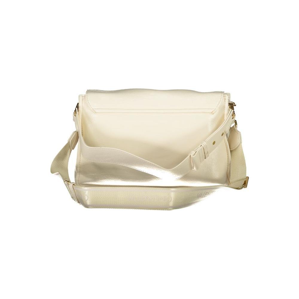 Front view with bag zipped and handles upright.