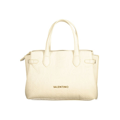 Mario Valentino Beige Polyurethane Women's Bag