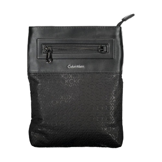 Calvin Klein Eco-Conscious Sleek Black Shoulder Bag CA-27494